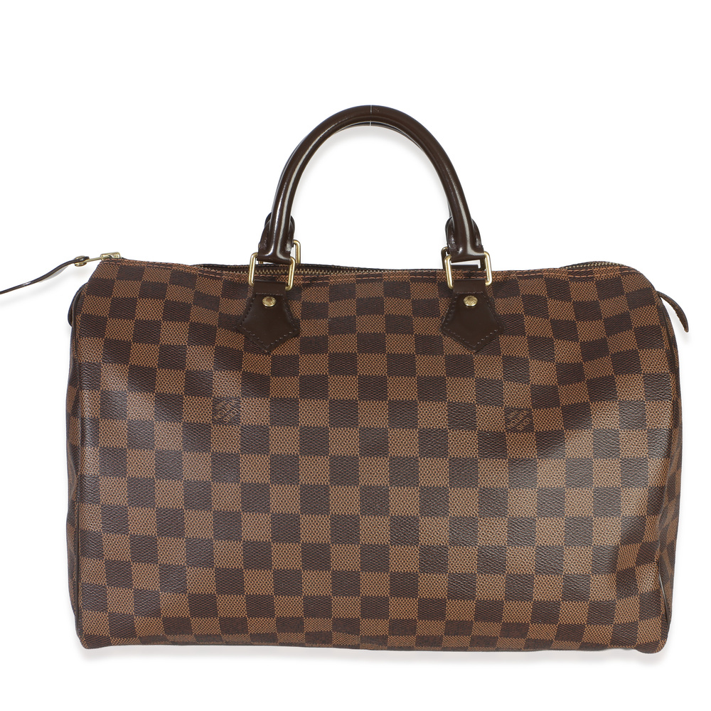 Louis Vuitton Damier Ebene Canvas Speedy 35